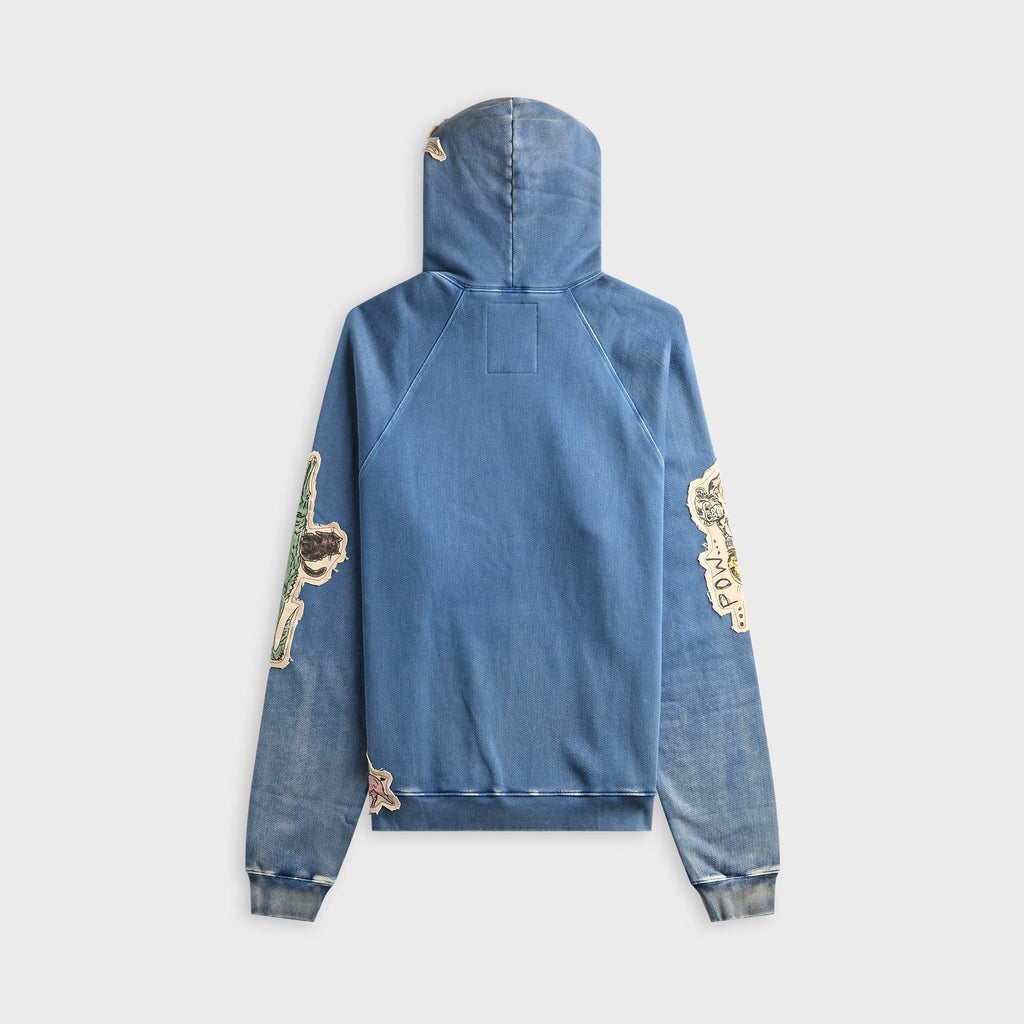 Coût De La Liberté Altamont Monkey Business Pull Over F. Terry Hoodie - Ozone Royal