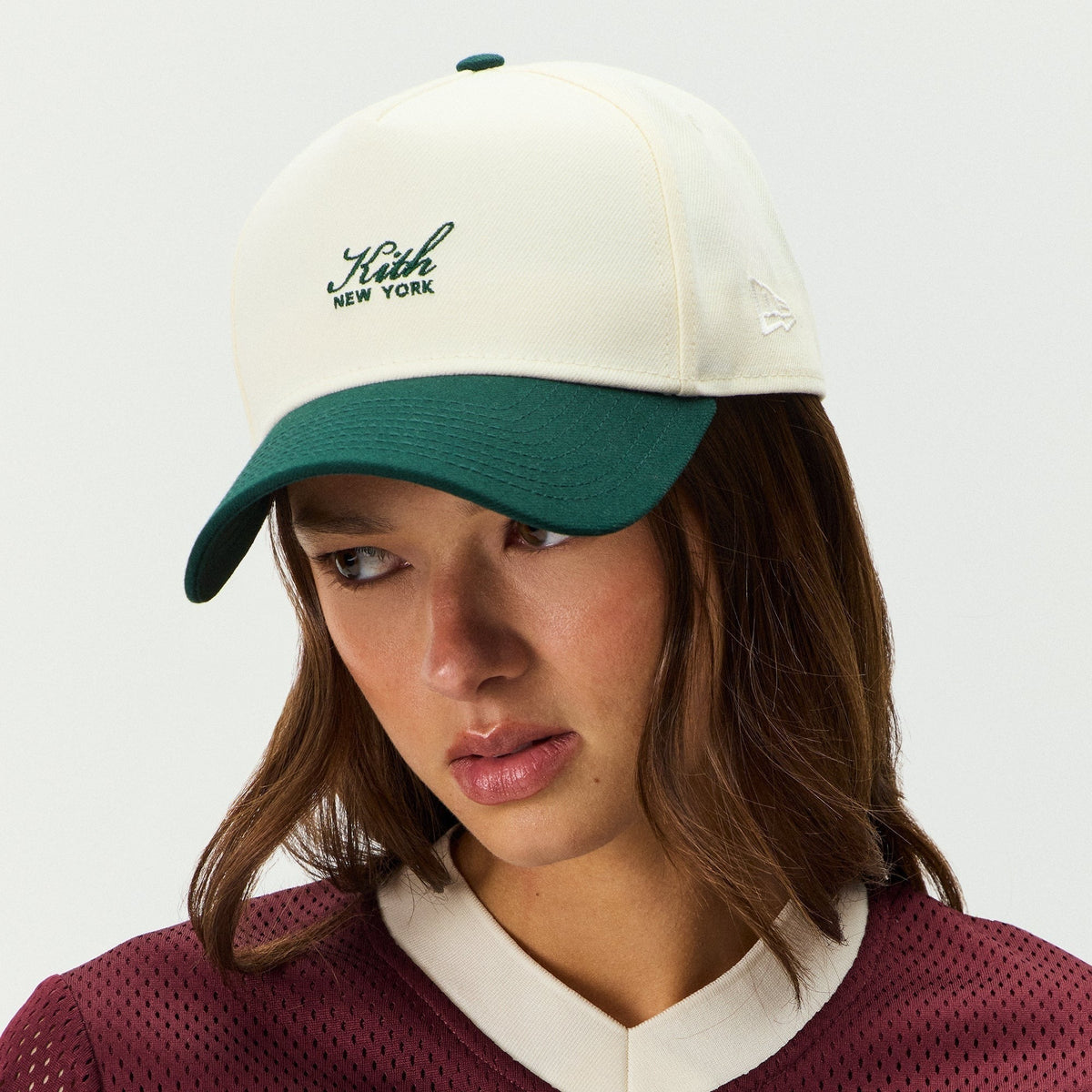 Kith Women for New Era Two Tone Cotton Twill 9FORTY A-Frame Snapback - Stadium