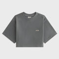 Kith Women Fei Waffle Cropped Tee - Island