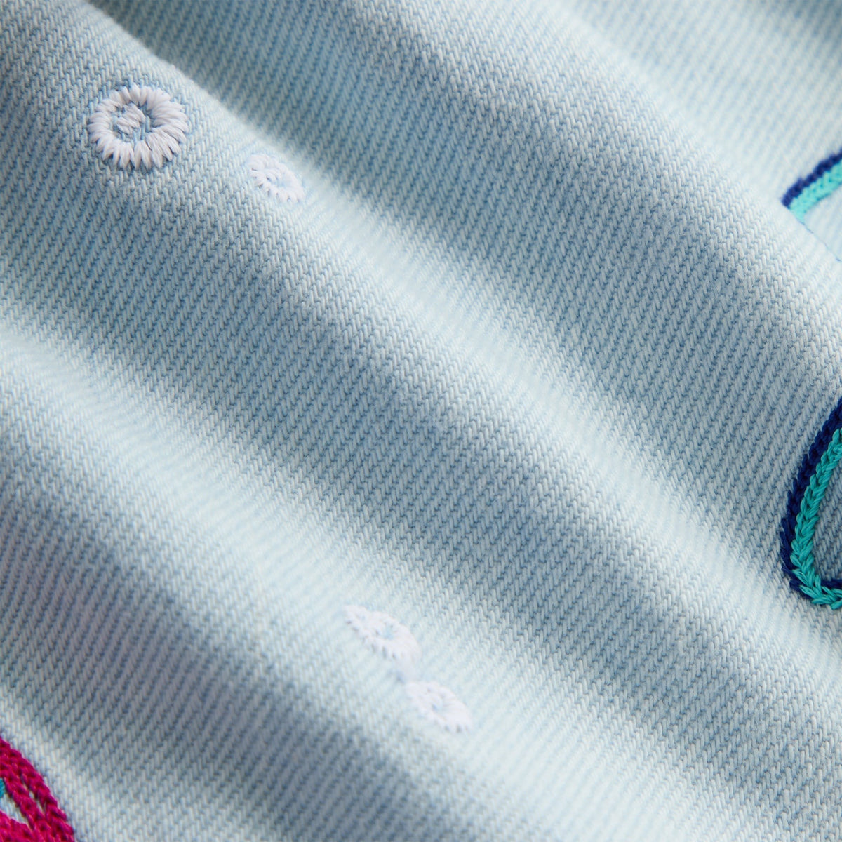 Kith Baby Novelty Thompson Camp Shirt - Light Indigo