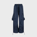 The Attico Cargo Pant - Washed Blue