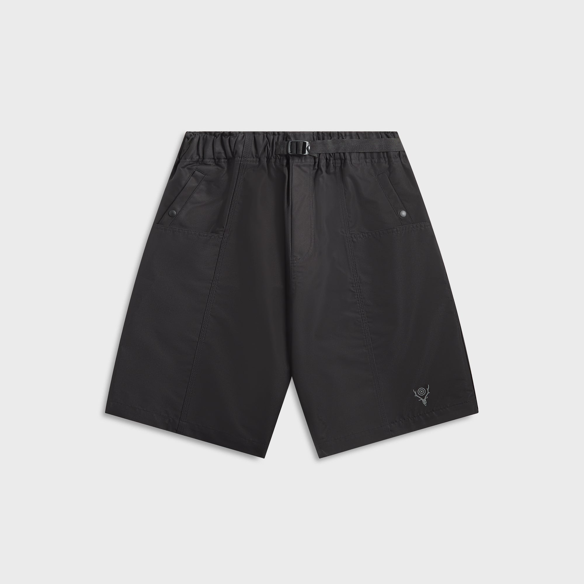 South2 West8 C/PE Twill Belted C.S.Short - Black