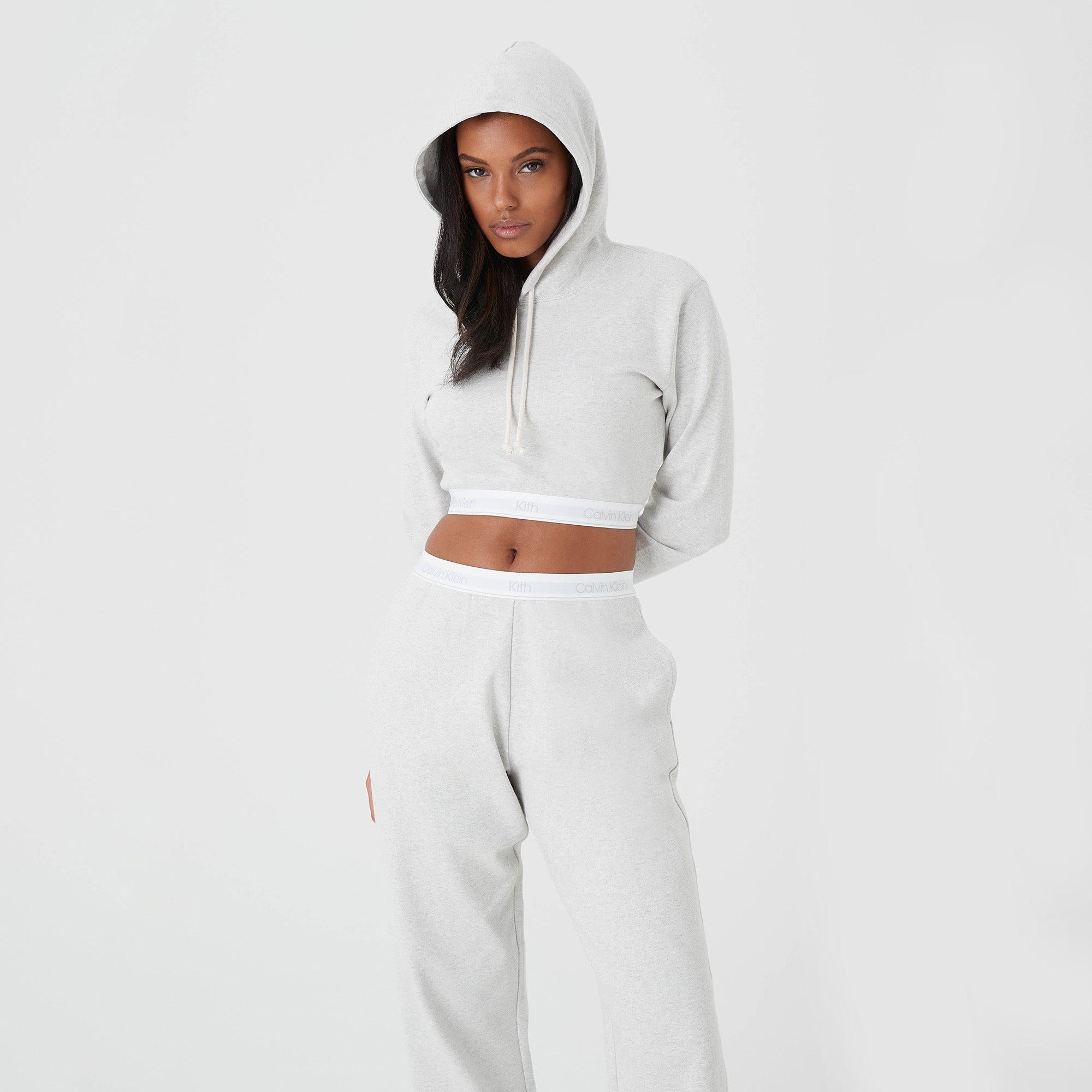 Kith Women for Calvin Klein Chelsea Sweatpant II - Light Heather Grey