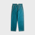Craig Green Two Tone Embroidered Trouser - Blue / Grey