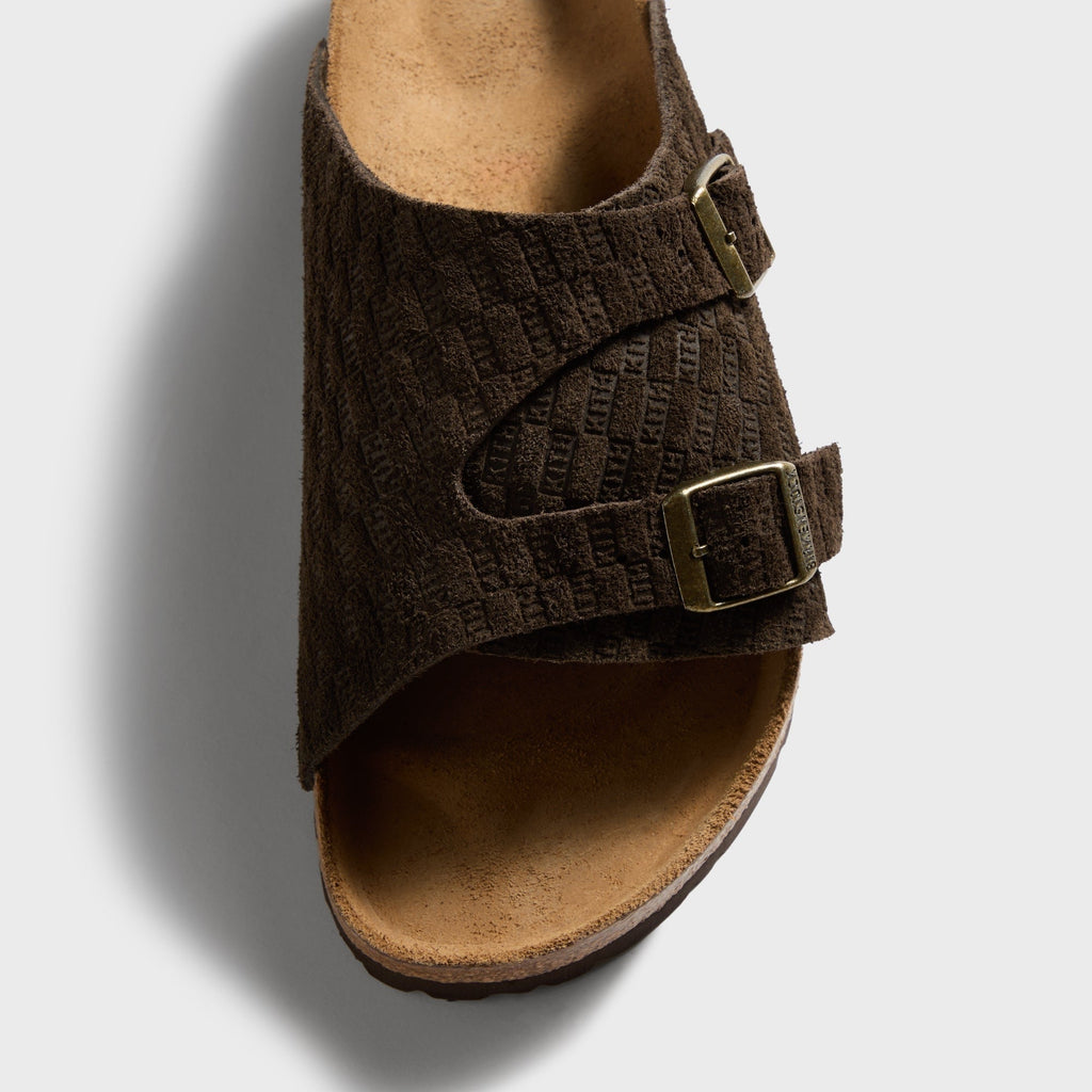 Kith for Birkenstock WMNS Zurich Deboss - Espresso
