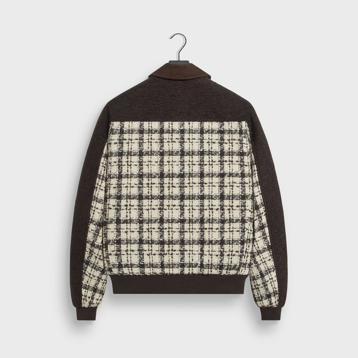 &Kin Mixed Tweed Hawthorne Flight Jacket - Sandrift