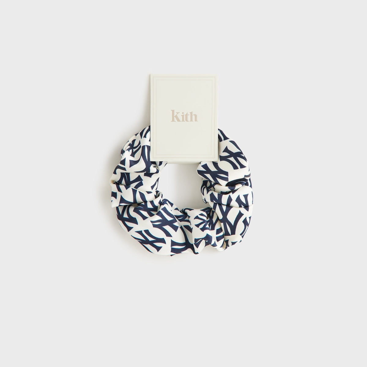 Kith Kids for the New York Yankees All-Over Printed Scrunchie - Silk