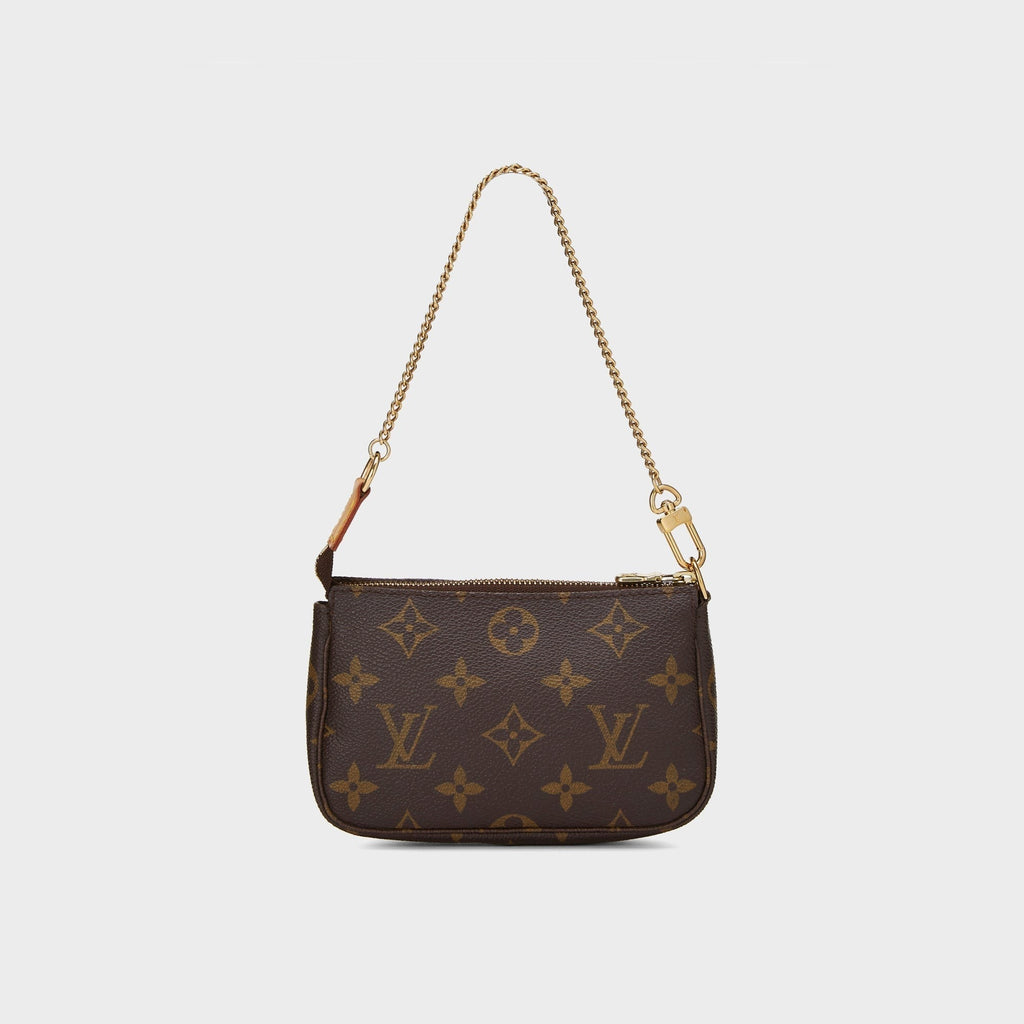 WGACA Louis Vuitton Monogram Canvas Pochette Accessoires - Brown
