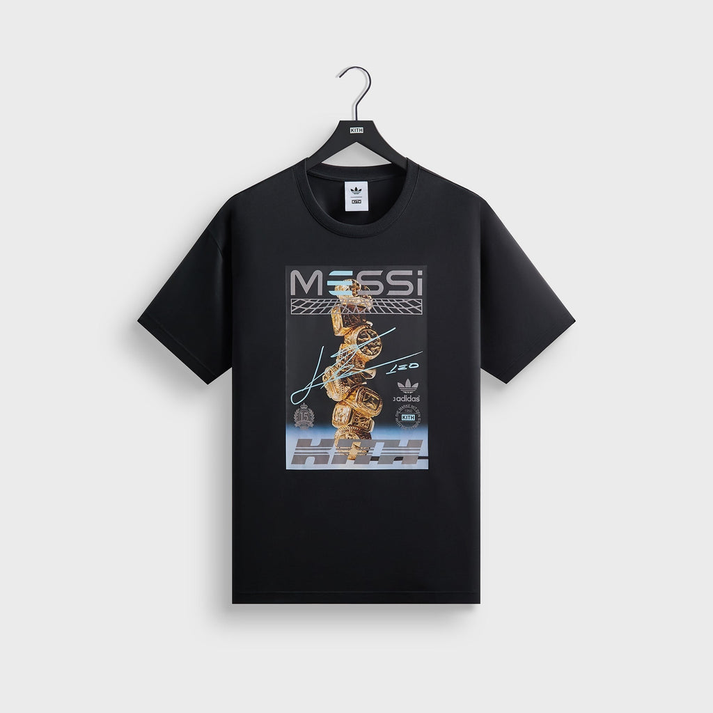 Kith & Messi for adidas Football Graphic Tee - Black