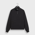 Kith Davis Quarter Zip Pullover - Black