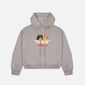 Fiorucci Oversized Angel Hoodie - Grey