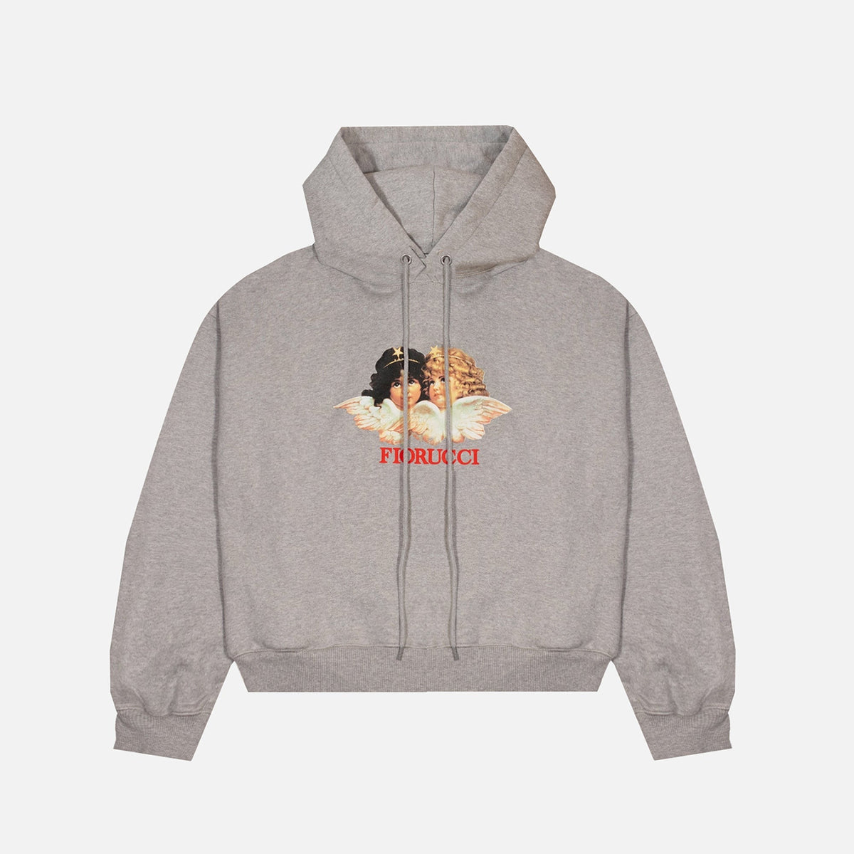 Fiorucci Oversized Angel Hoodie - Grey