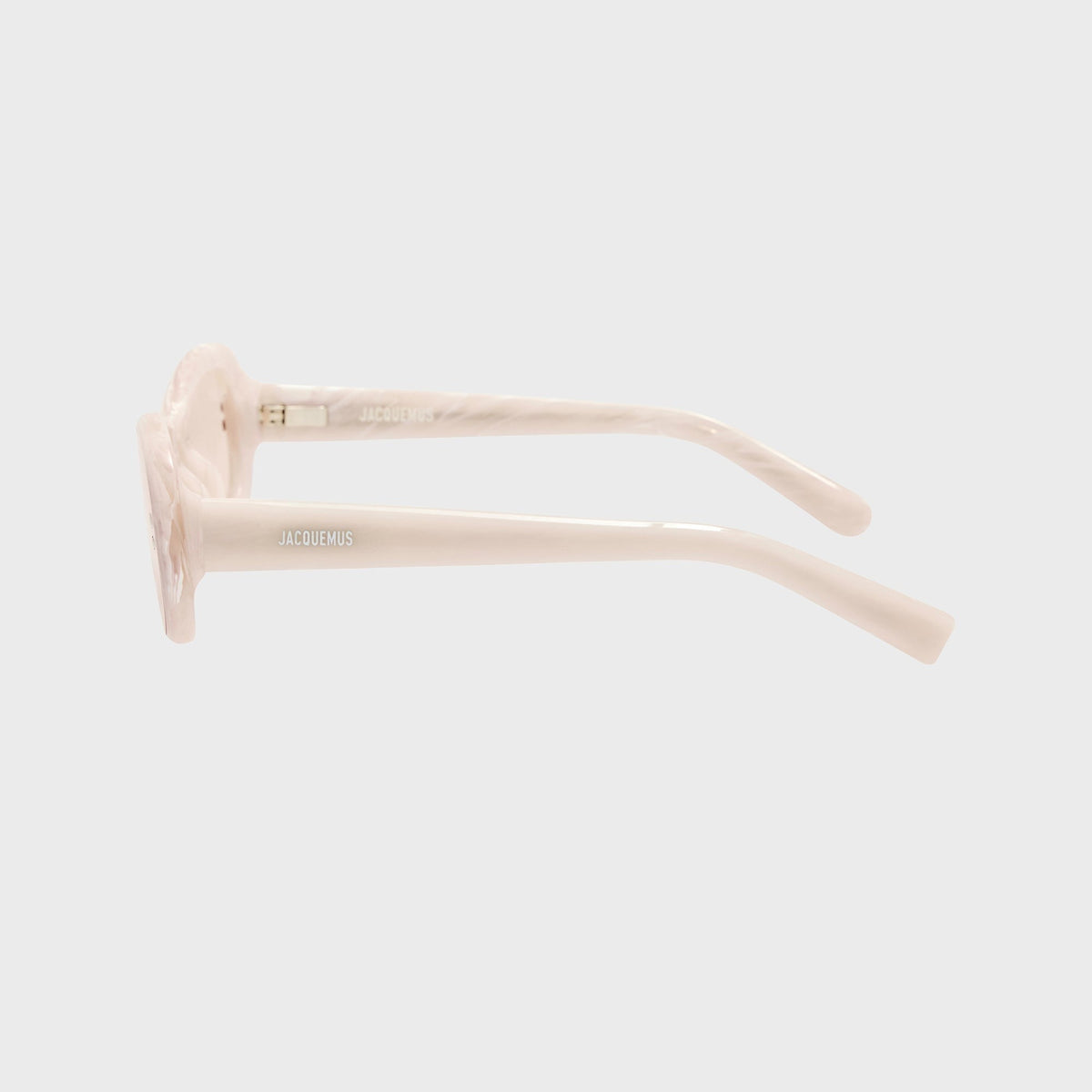 Jacquemus 194 Frames - Marble / Silver / Light Smoke