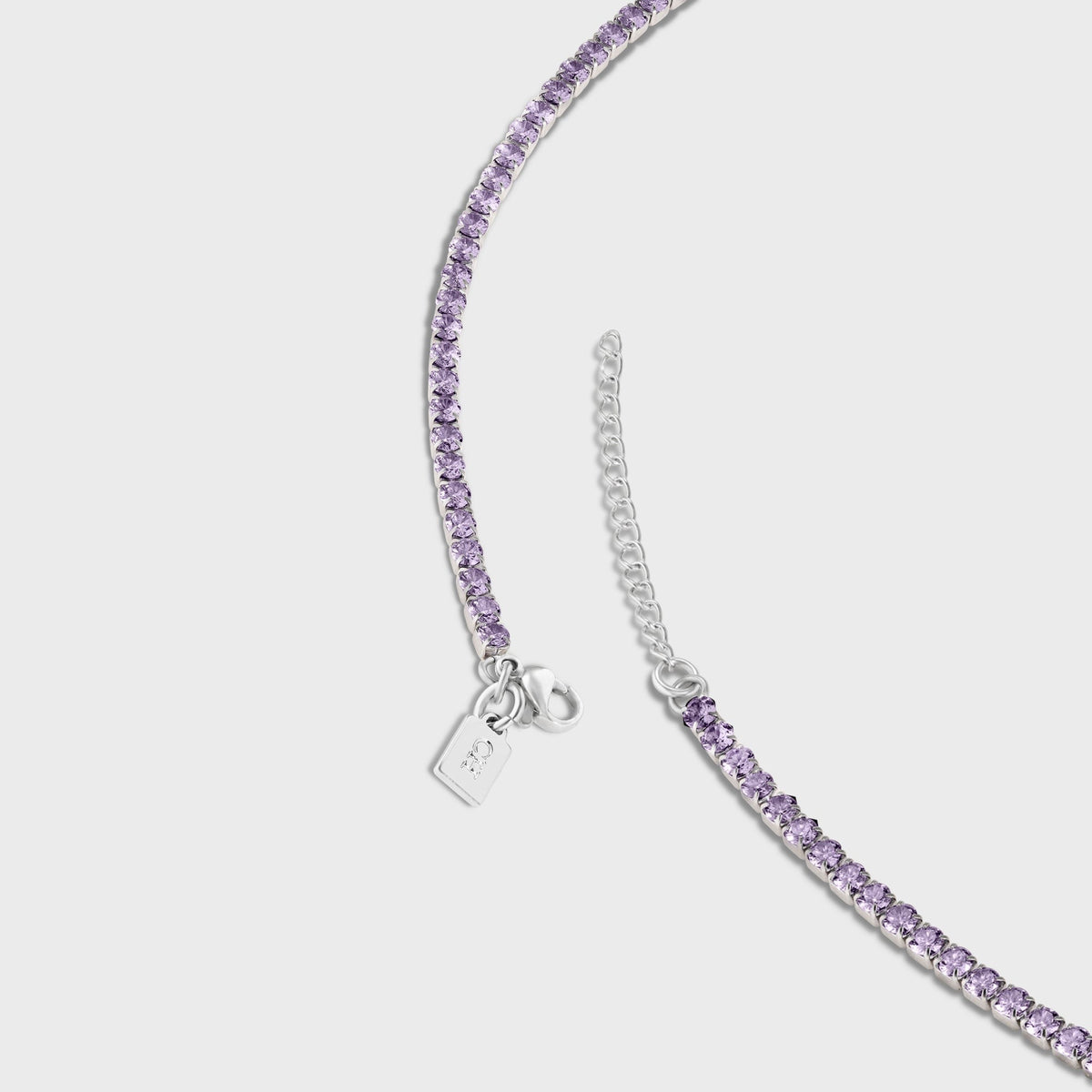Crystal Haze Serena Anklet - Lavender