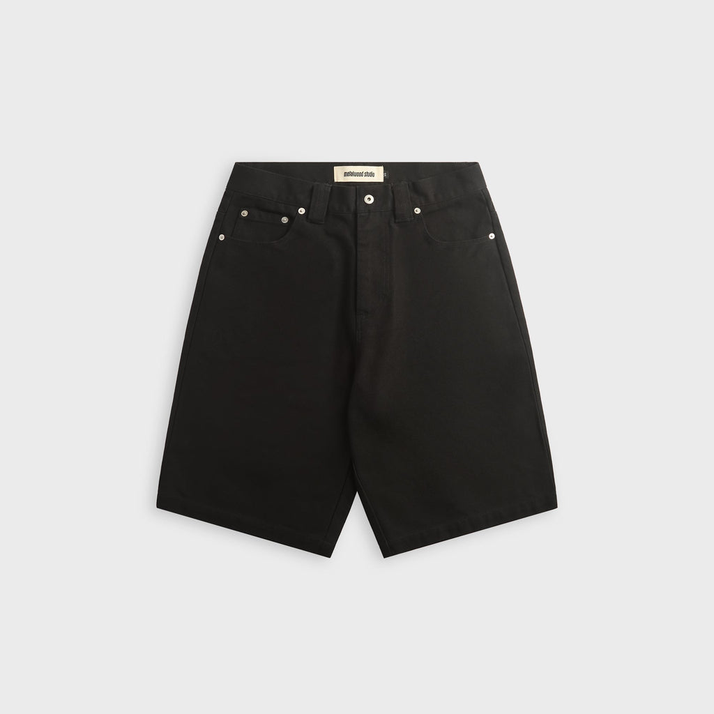 Metalwood Canvas Short - Black