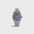 Wind Vintage Rolex Mosaic Date Reference 1501 Unpolished - Blue / Silver