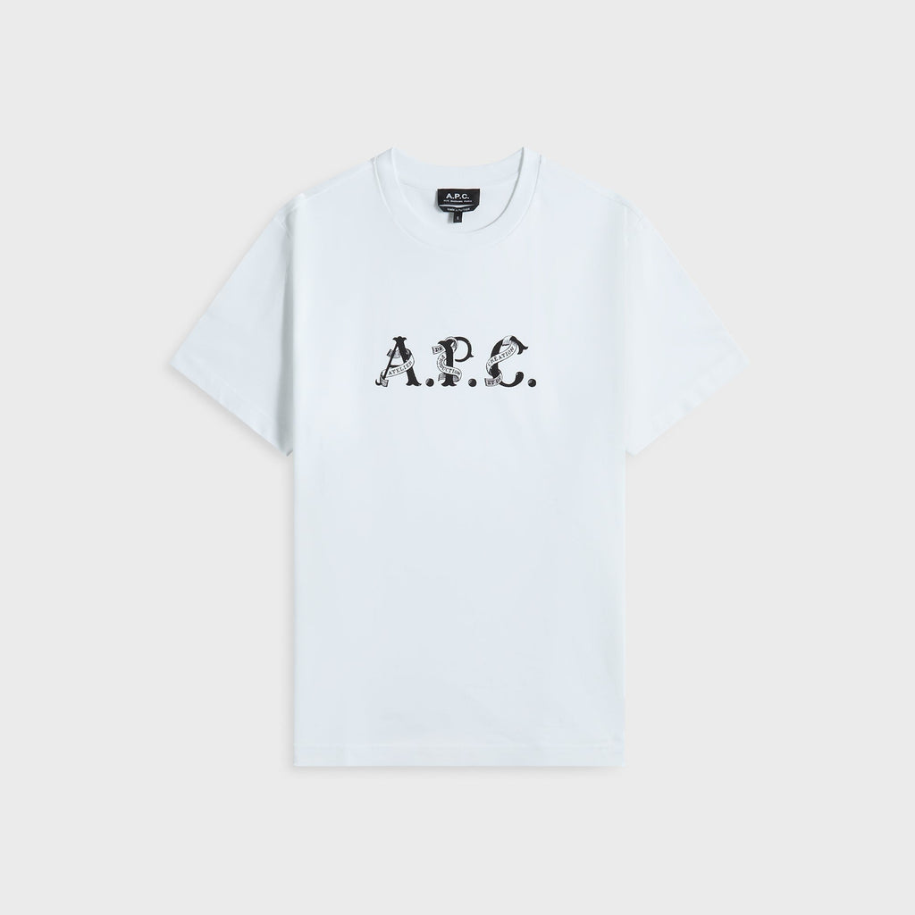 A.P.C. Tee Hugo Jersey - Aab White