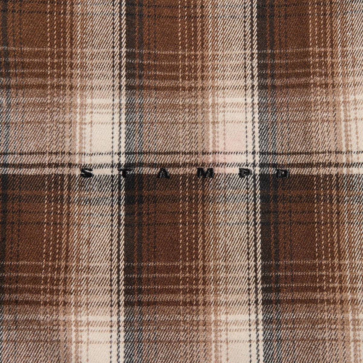 Stampd Oversized Plaid Buttondown - Earth Plaid