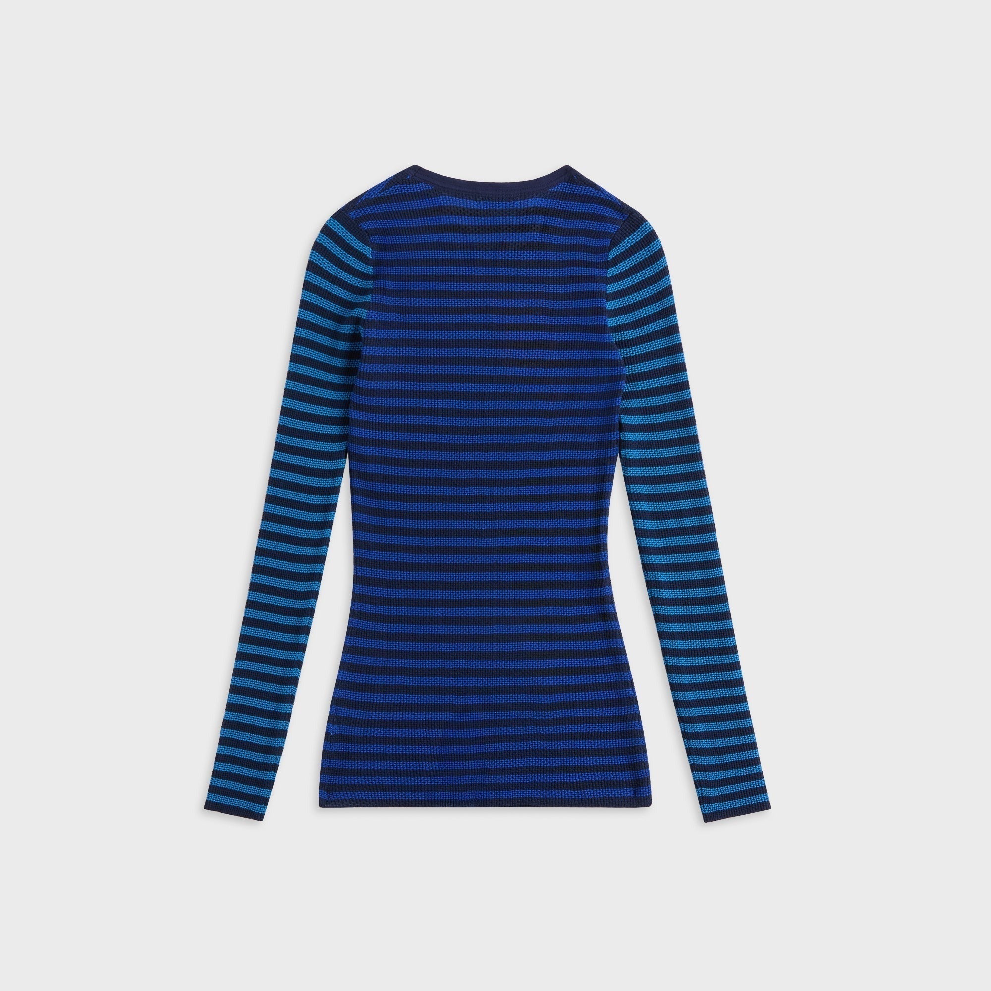 Peachy Den Elise Stripe Long Sleeve Top - Navy Stripe