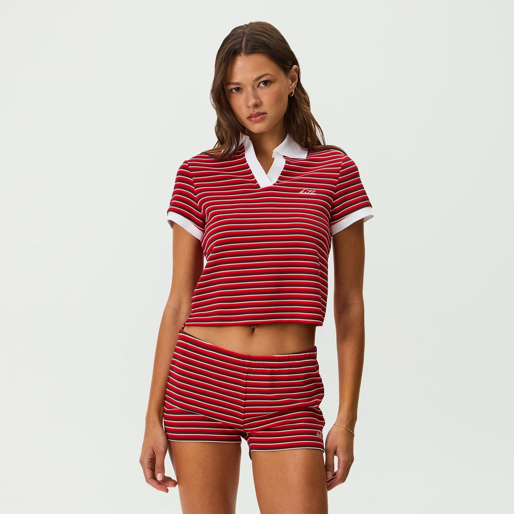 Kith Women Hedi Striped Polo - Dalle
