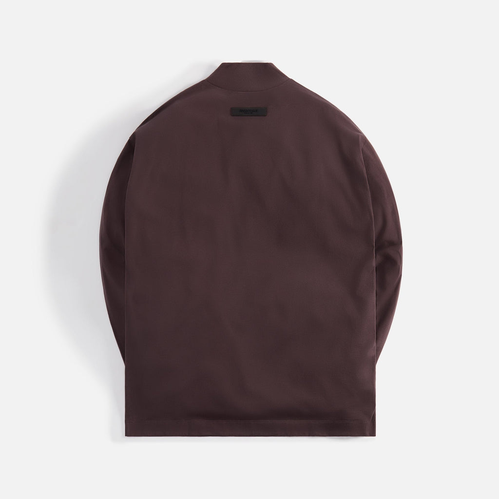 Essentials Long Sleeve Tee - Plum
