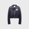 Courrèges ReEdition Vinyl Jacket - Navy