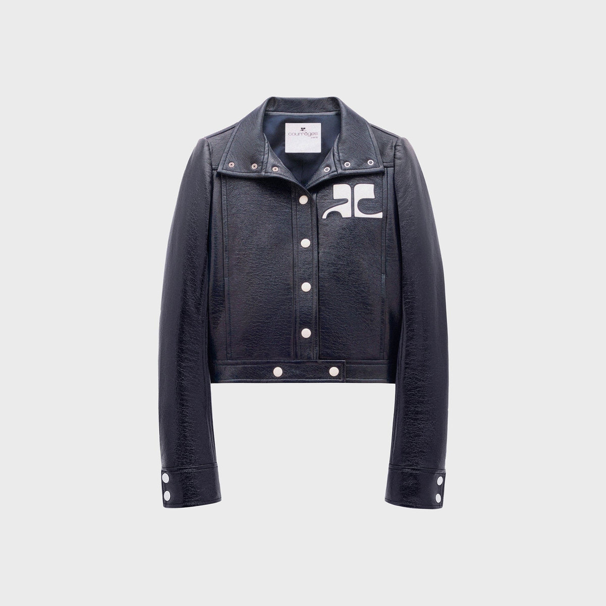 Courrèges ReEdition Vinyl Jacket - Navy