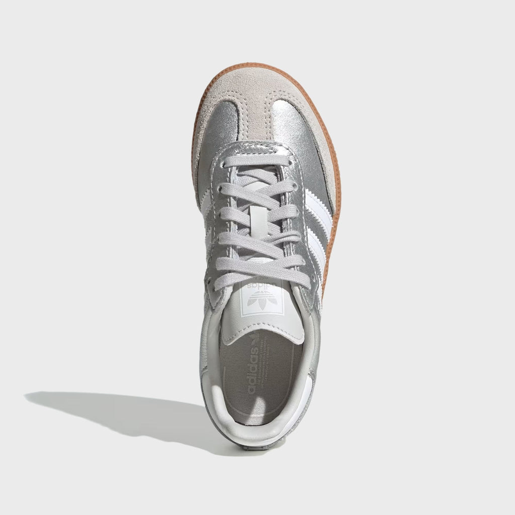 adidas PS Samba OG - Silver Metallic / Cloud White / Gum