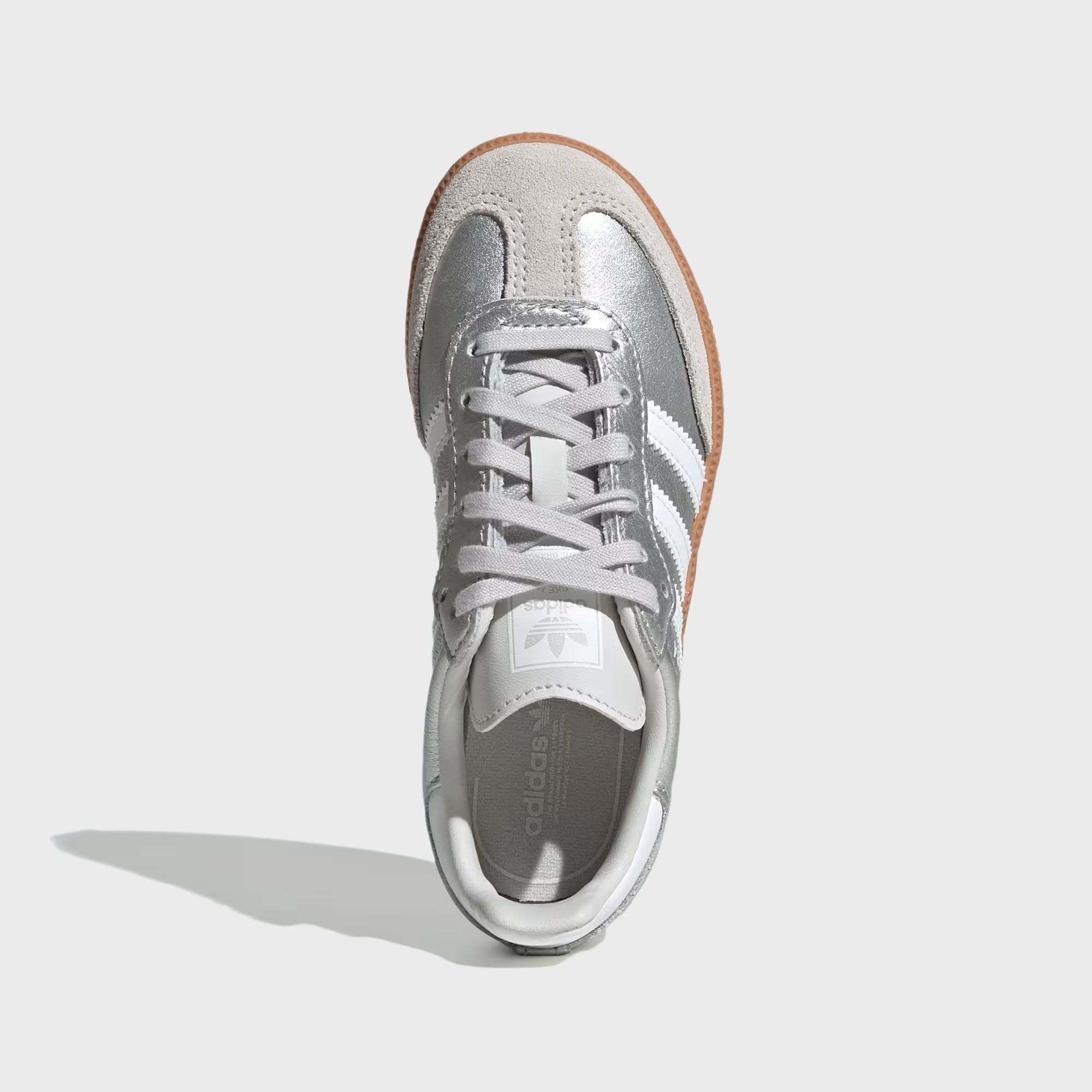 adidas PS Samba OG - Silver Metallic / Cloud White / Gum