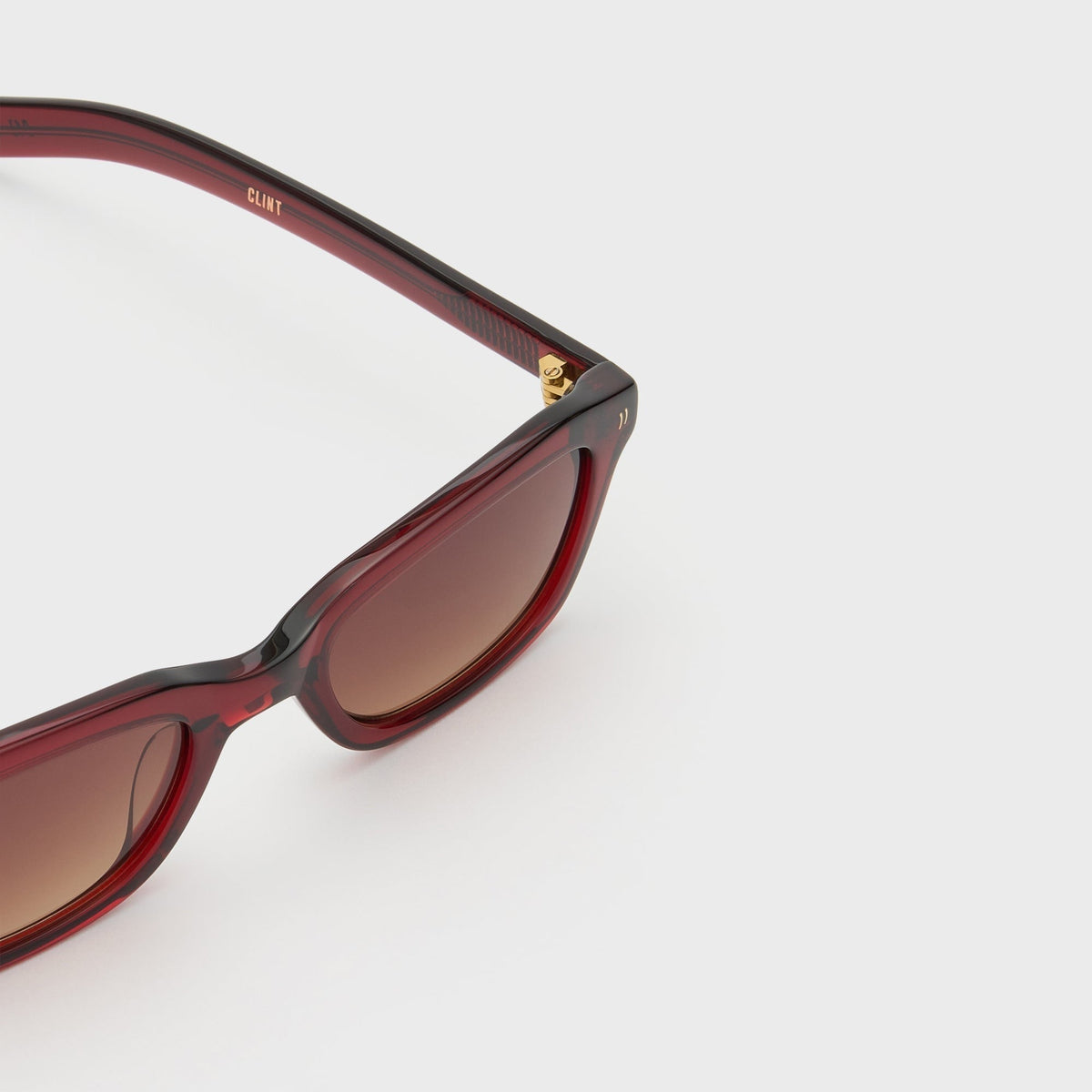 Flatlist Clint - Crystal Burgundy / Brown Gradient Lens