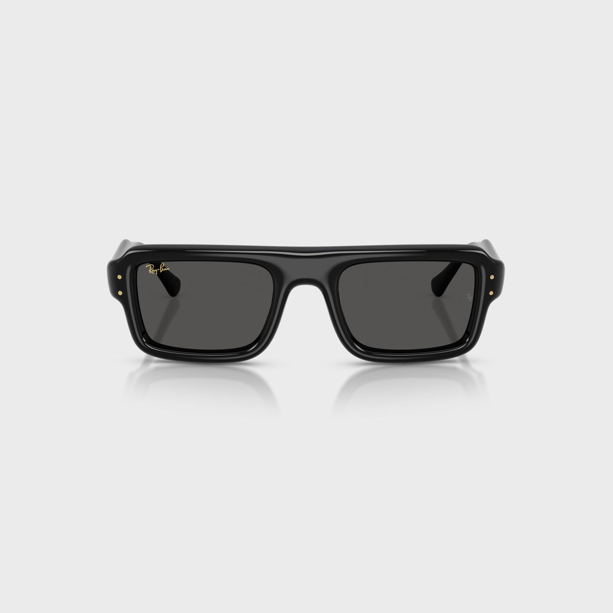 Ray-Ban x A$AP Rocky Flacko Puffer Sunglasses - Black Frame / Dark Grey Lens