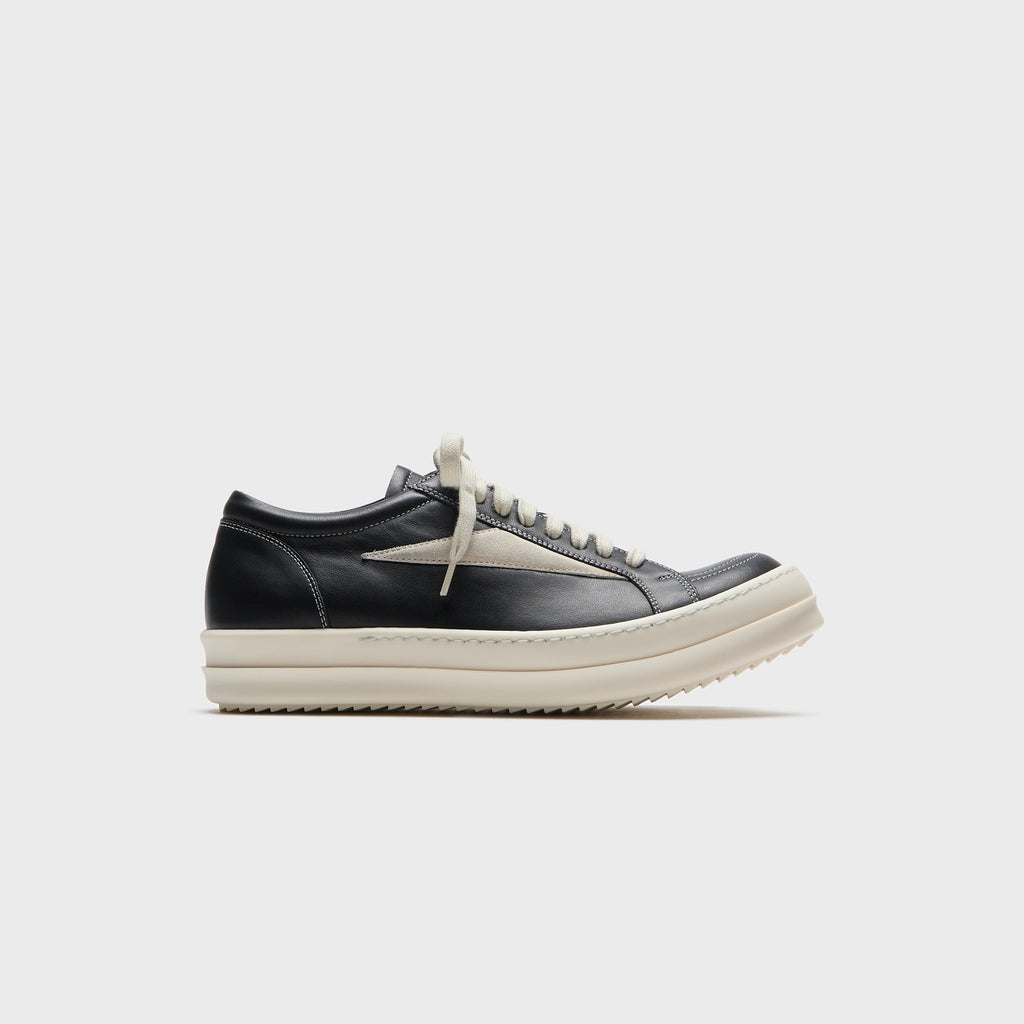 Rick Owens WMNS Vintage Sneaks - Black / Milk / Milk