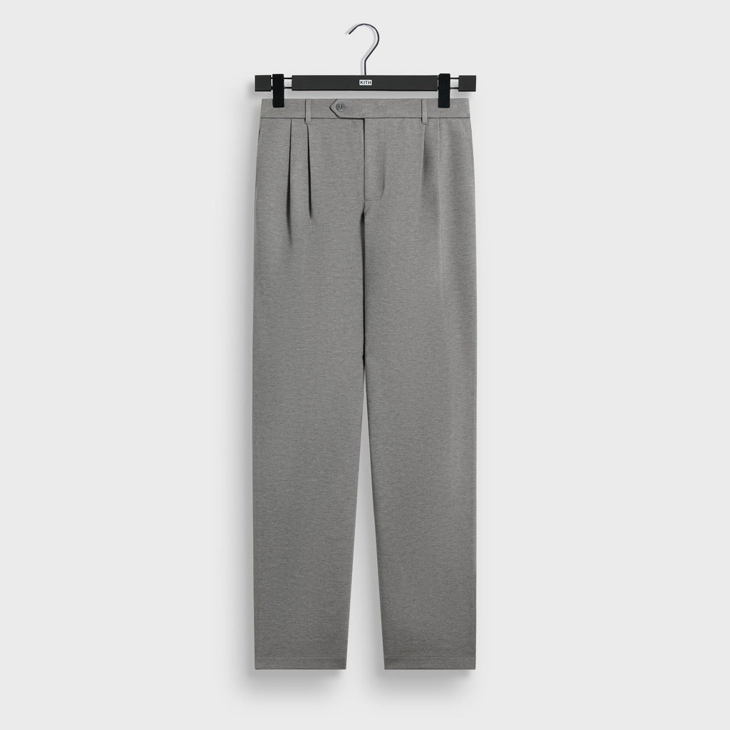 Kith Ponte Tyler Pant - Medium Heather Grey