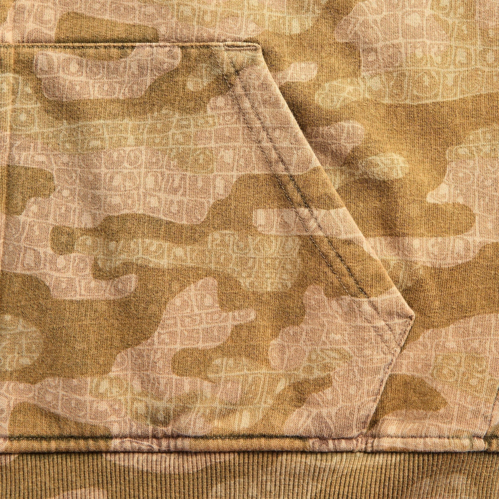 Daily Paper AOP Boxy Zip Up Hoodie - Camo