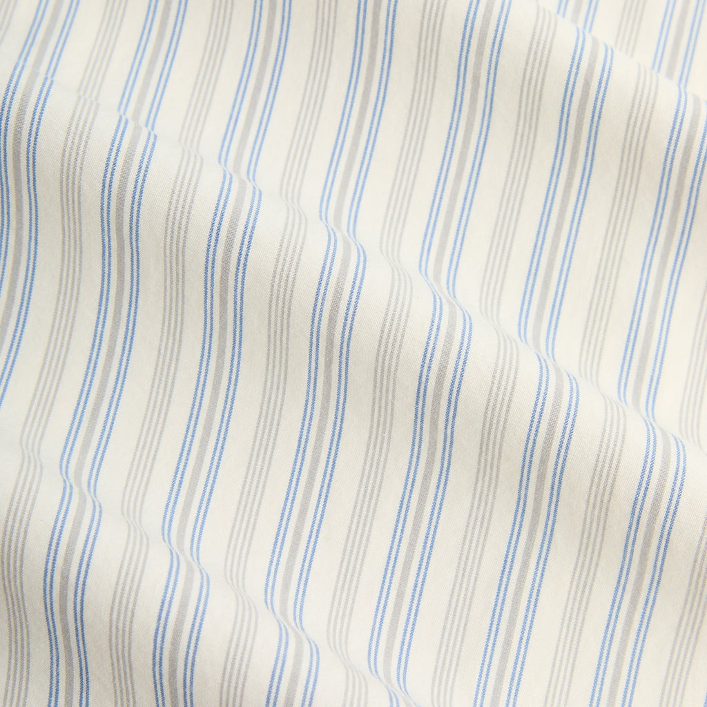 Kith Striped Poplin Georgie Shirt - Sandrift