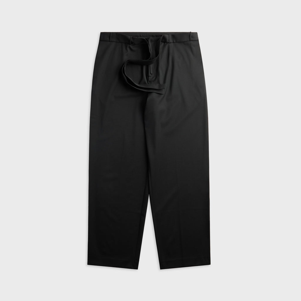 Kiko Kostadinov Laan Gathered Trousers - Crow Black