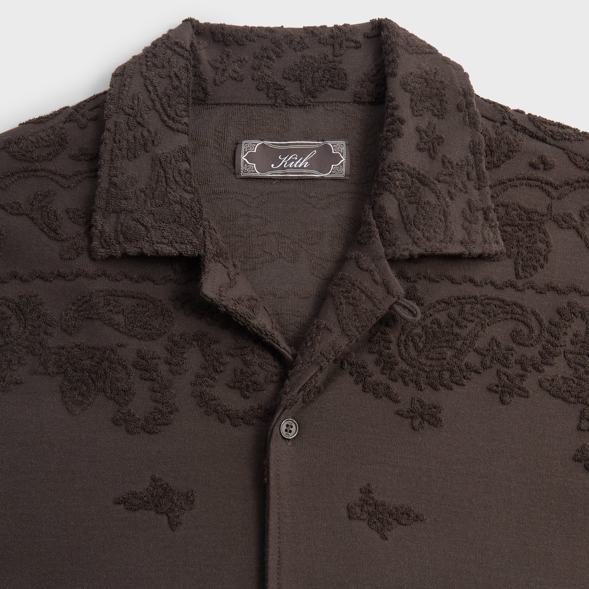 Kith Bandana Towel Terry Thompson Camp Collar Shirt - Kindling