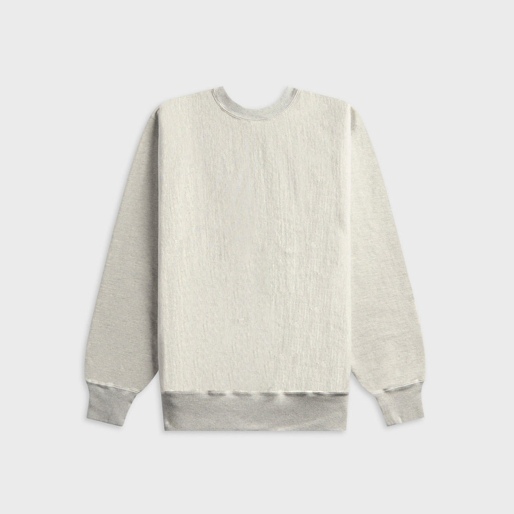 orSLOW Heavy Weight Crewneck Sweatshirt - Light Gray