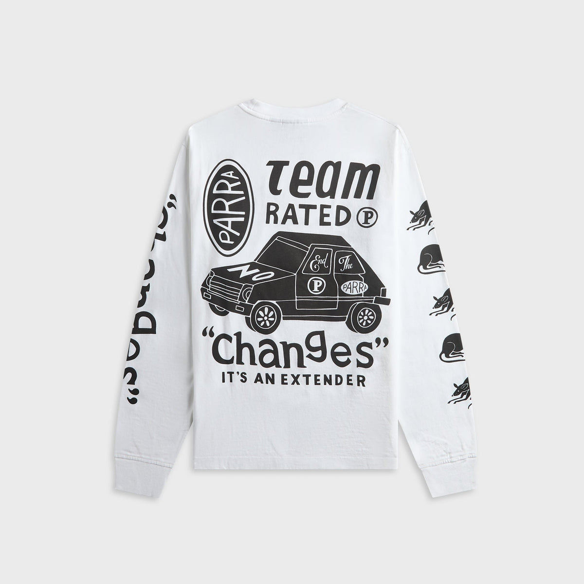 by Parra Team Changes Long Sleeve Tee - White