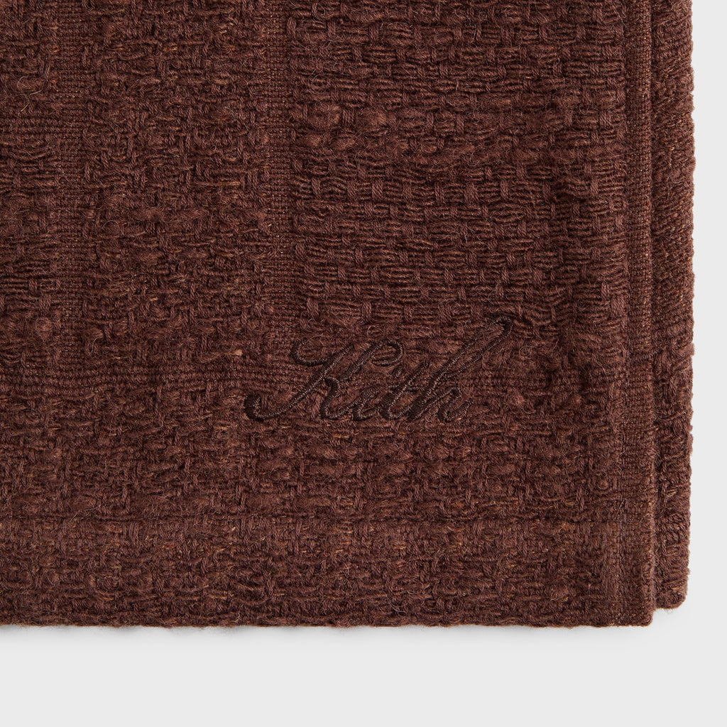 Kith Patchwork Tweed Johnson Shirt - Saddle