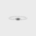 GOOD ART HLYWD Triple Cutout Poplock Bracelet - Silver