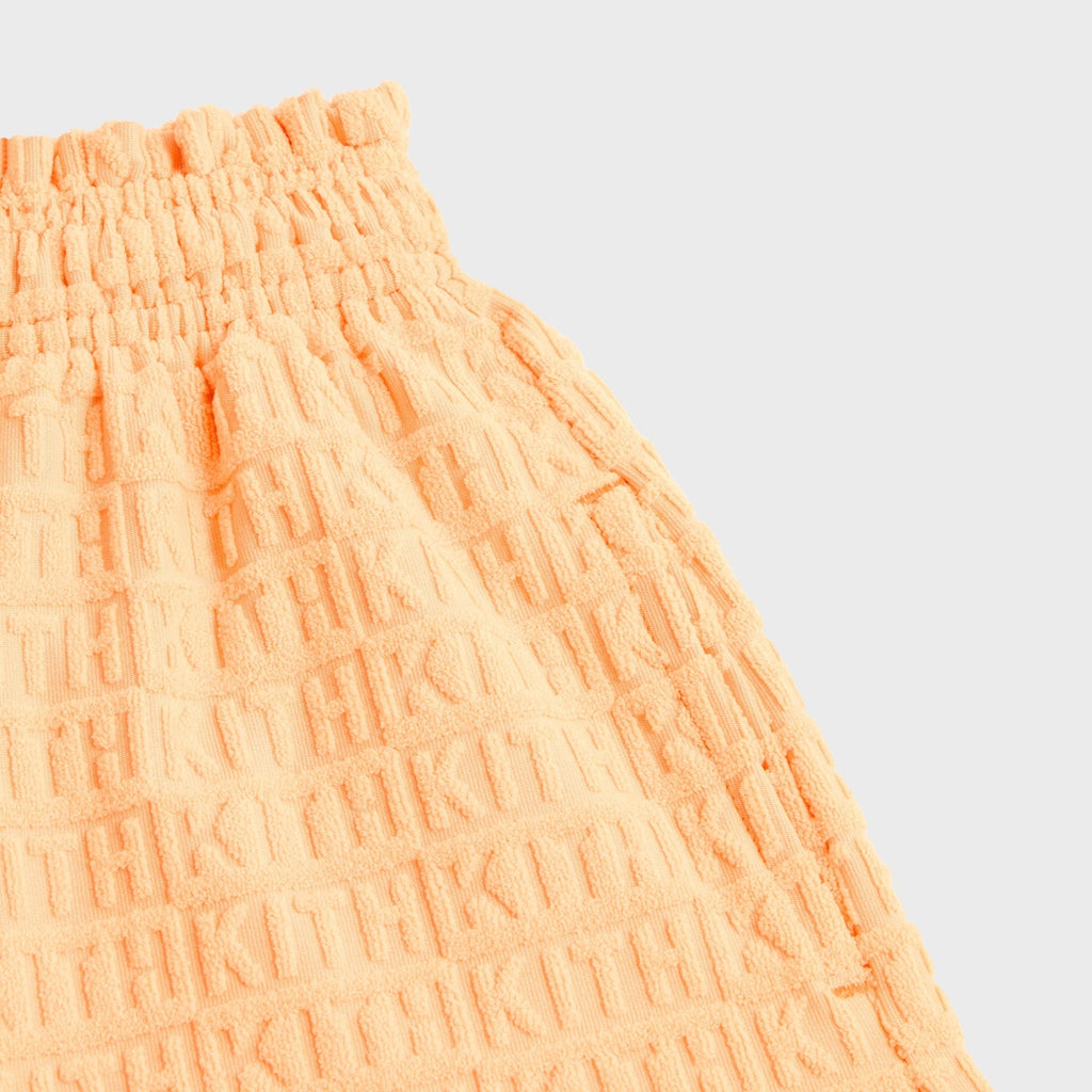 Kith Kids Textured Monogram Jazmyn Short - Sorbet