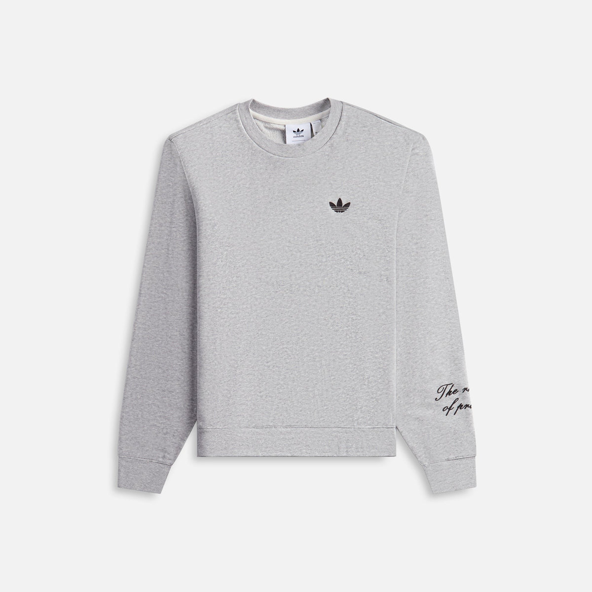 adidas Originals by Wales Bonner Crewneck - Heather Grey