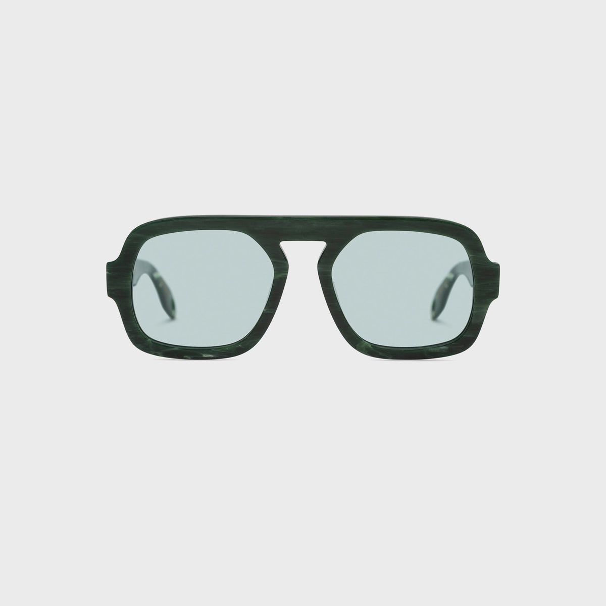 Elisa Johnson Jane Sunglasses - Green Tortoise