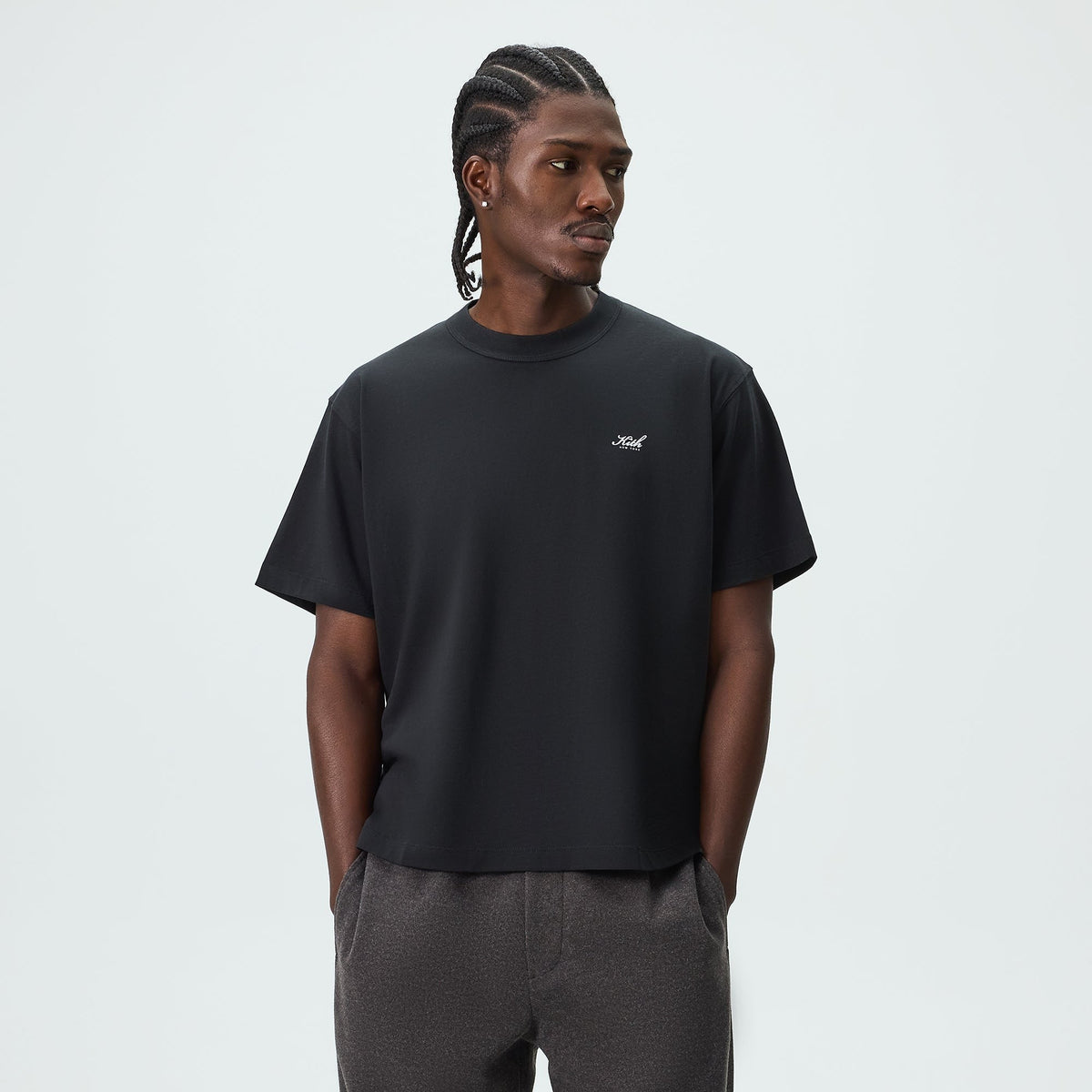 Kith Alex Boxy Tee - Black