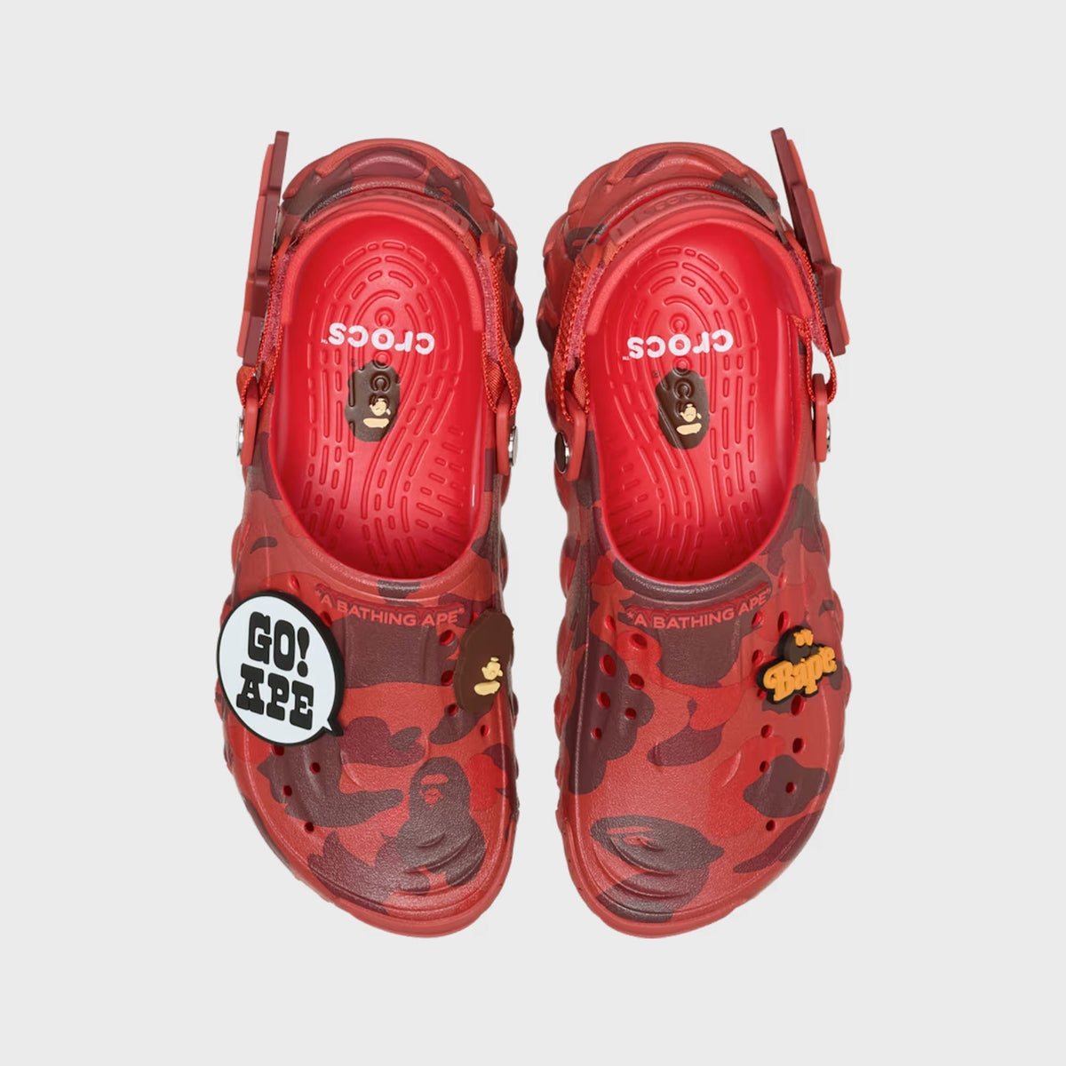 Crocs x BAPE Echo RO Clog - Flame