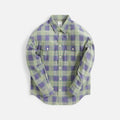 Visvim Pioneer Khadi Check Shirt - Green