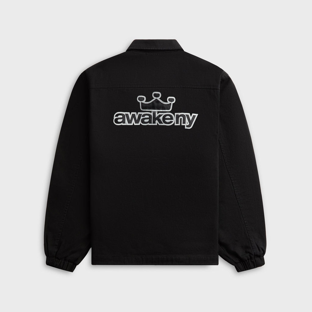 Awake NY Coaches Jacket - Black