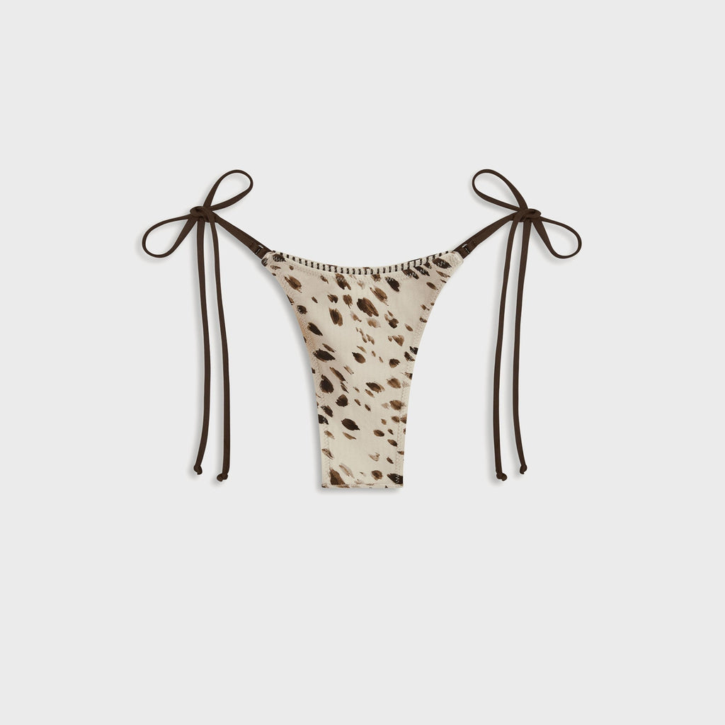 Frankies Bikinis x Jennie Elena Satin Bottom - Marrakesh
