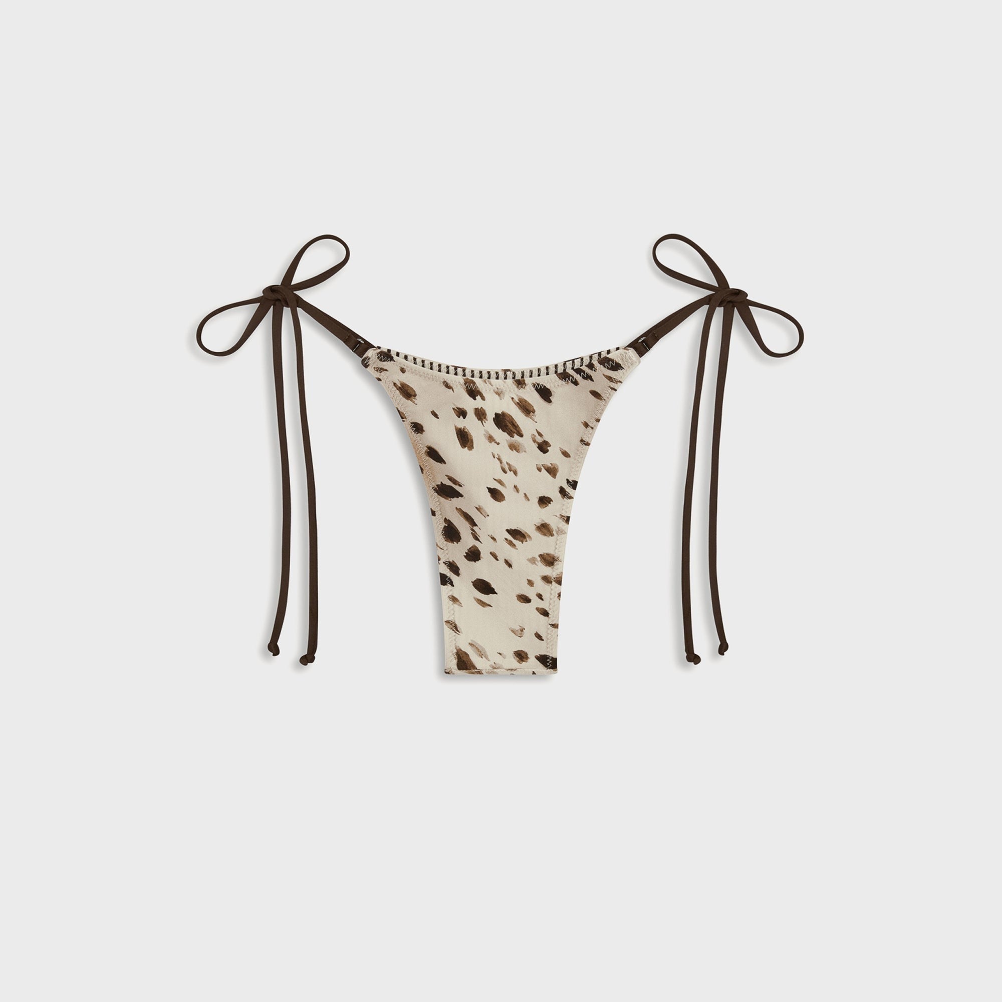 Frankies Bikinis x Jennie Elena Satin Bottom - Marrakesh
